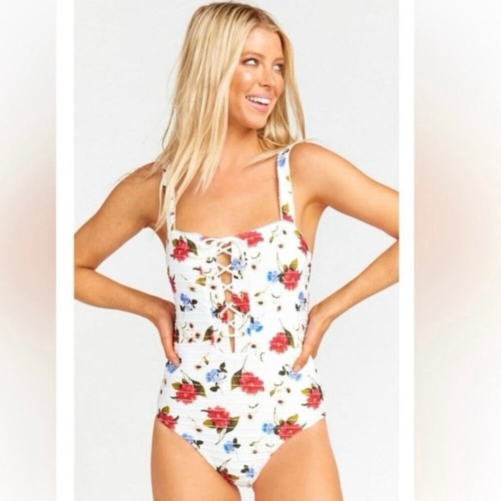 Show me your MuMu Mermaid Lucia Swim One piece Swimsuit Florence floral